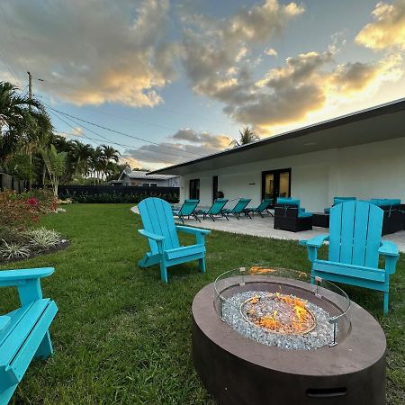 فيلا The Sun House - 3 Bed, 2 Bath, Private Pool, Fire Pit, Huge Backyard فورت لودرديل المظهر الخارجي الصورة