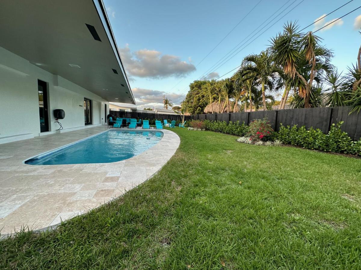 فيلا The Sun House - 3 Bed, 2 Bath, Private Pool, Fire Pit, Huge Backyard فورت لودرديل المظهر الخارجي الصورة